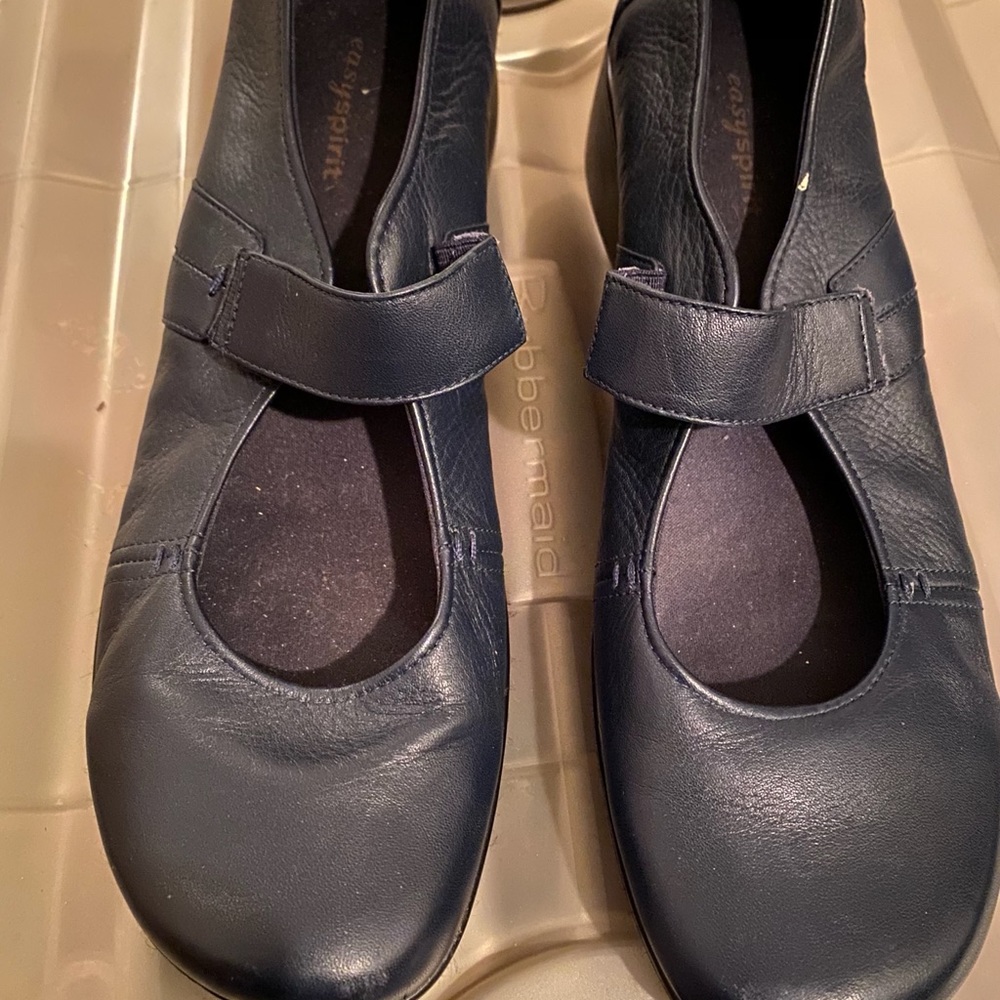 Navy Blue Mary Janes